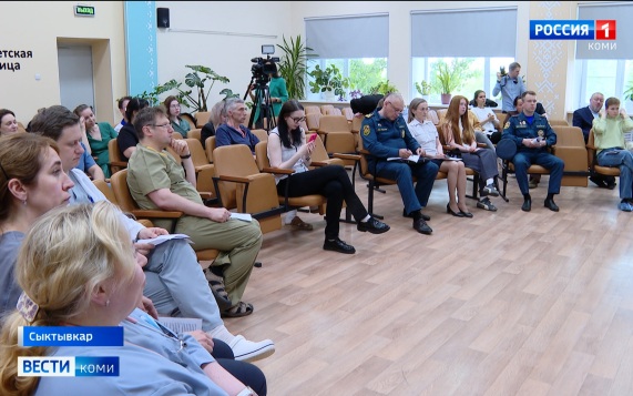 В Республиканской детской клинической больнице прошла пресс-конференция, посвящённая безопасности юных жителей Коми