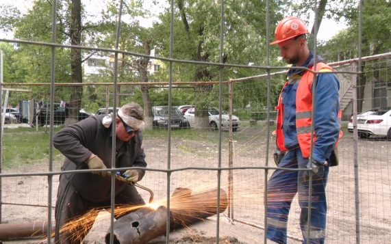 В Белгороде продолжают восстанавливать теплосети