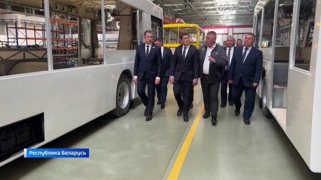 Олег Кожемяко посетил Минский автозавод в ходе рабочей поездки в Беларусь