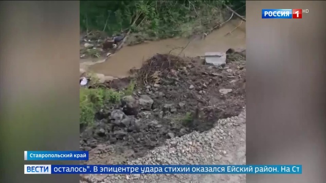 Ураган в Краснодарском крае: ликвидация последствий в Ейском районе