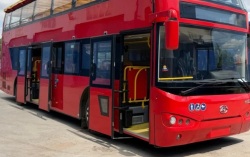 В Благовещенске запустят двухэтажный экскурсионный автобус с откидной крышей