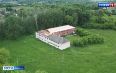Крыша школы в Беломестной Двойне готова на 60%