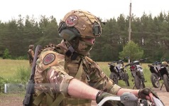 В тыловых районах продолжается подготовка «мото-групп»