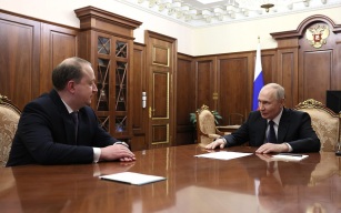 Президент провел встречу с гендиром ОСК Андреем Пучковым