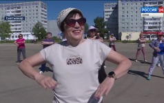 В Эжвинском районе возобновились ежедневные утренние зарядки для всех желающих