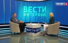 "Вести-Интервью". Гость программы - председатель Нижегородской областной общественной организации ветеранов (пенсионеров) войны, труда, Вооруженных Сил и правоохранительных органов Андрей Захаров.
