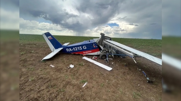 После аварийной посадки самолета в Волгоградской области возбуждено уголовное дело