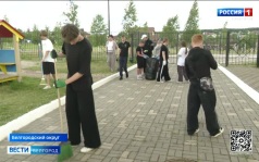 В Тавровской школе работает лагерь труда и отдыха