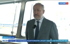 Танкер "Константин Посьет" готовится к плаванию по Северному Морскому пути