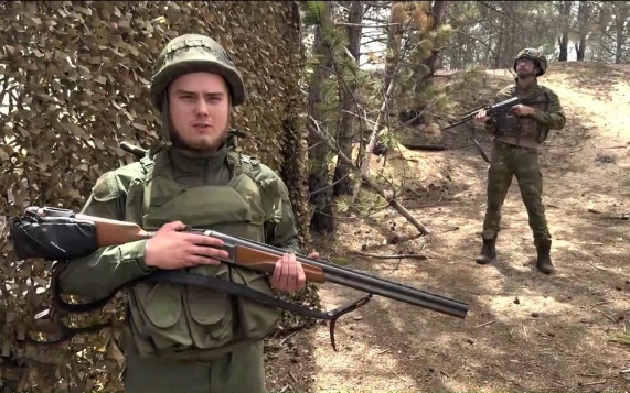 Российские бойцы уничтожили пункт разведки ВСУ в районе порта Херсона