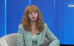 "Вести-Интервью". Гость программы - заместитель главы администрации, начальник управления культуры, туризма, спорта и молодёжной политики города Чкаловск Анна Крестьянинова.