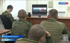 Белгородские студенты встретились с военнослужащим подразделения БПС группировки "Север"