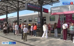 В Тамбове на два дня сделал остановку «Театральный поезд»
