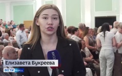 В Курске прошла встреча с вынужденными переселенцами из приграничья