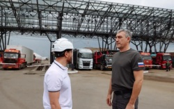 Губернатор проверил готовность пункта пропуска «Кани-Курган»
