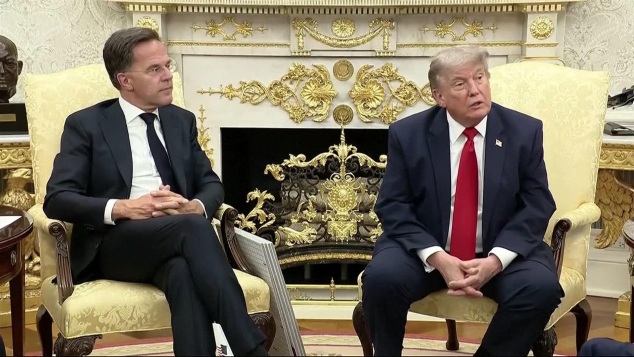 Трамп жестко раскритиковал союзников по НАТО на встрече с Рютте