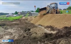 В Усть-Куломском районе продолжается капитальный ремонт автодороги в селе Вольдино
