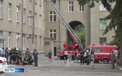 В одном из курских университетов прошли очередные учения МЧС