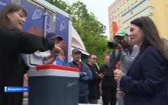 Сладкий сюрприз преподнесли владивостокцам в день рождения города