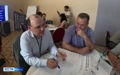 В зале представители Росатома: концерна «Росэнергоатом», Курской АЭС, а также Правительства региона