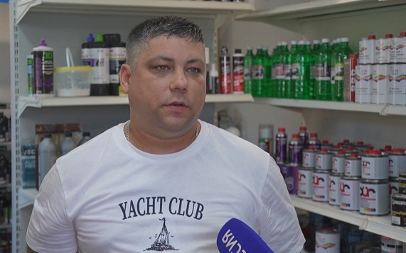 Ветеран СВО из Яковлевского округа открыл магазин автоэмали благодаря гранту