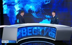 Гость студии — летчик-наблюдатель Александр Антипин