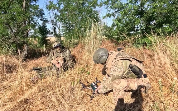 В Запорожской области на борьбу с беспилотниками ВСУ выходят наши мобильные группы