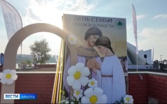 Парад семей провели на острове Юность в Иркутске