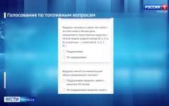 Голосование на Госуслугах: тамбовчане выбирают правила продажи топлива на АЗС региона