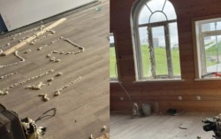 В Благовещенске хулиганы повредили ярмарочную площадь "Амурские сезоны"