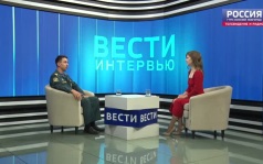 "Вести-интервью". Гость программы - главный инспектор по маломерным судам Главного Управления МЧС России по Нижегородской области Павел Гладилов.