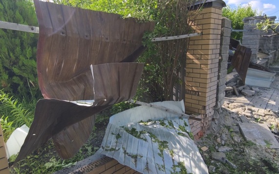 Село Никольское Белгородского округа попало под артиллерийский удар