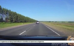 Житель Усть-Илимска уснул за рулем и чуть не погиб вместе со всей семьей