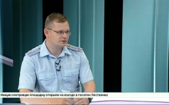 Гость студии — руководитель пресс-службы ГУ МВД России по Иркутской области Александр Сверлов
