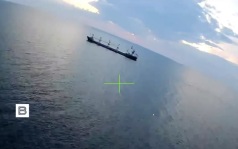 МО РФ показало кадры уничтожения сухогруза в Одесской области с грузом для ВСУ