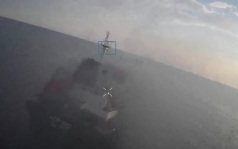 Российские БПЛА ударили по судну, перевозившему боеприпасы для ВСУ