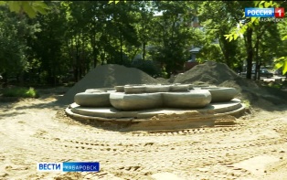 «Много делаем вручную»: первый этап реконструкции бульваров в Хабаровске завершат к октябрю