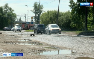 Ямочный ремонт на дублёре Проспекта 60-летия Октября планируют начать в конце июля