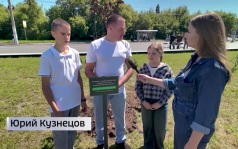 В Курске открылась аллея военкоров