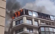 Пожар из-за строительного мусора уничтожил элитную двухэтажную квартиру на Страстном бульваре