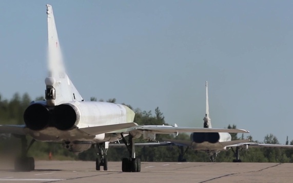 Российские Ту-22 выполнили плановый полёт над Балтийским морем