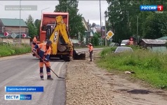 В Сысольском районе обновили подъезд к селу Визинга