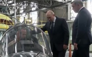 Владимир Путин осмотрел производство самолётов МС-21 в Иркутской области.