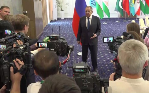 Сергей Лавров принял участие в заседании глав МИДов стран ШОС в Киргизии