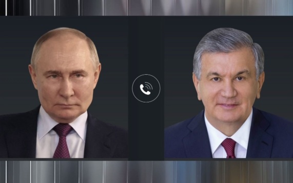 Владимир Путин поздравил Шавката Мирзиёева с днём рождения