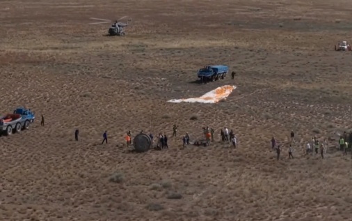 Корабль "Союз-28" успешно вернул космонавтов в Казахстане