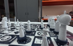 В Курске юные разработчики создали игровую доску с символами нашей страны