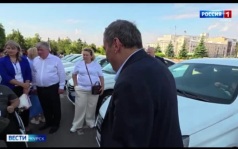 Движение вперёд: ветераны СВО получили новые автомобили в Курске