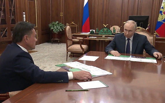 Андрей Воробьев доложил Владимиру Путину о поддержке участников СВО в Подмосковье