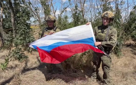 Российские войска освободили село Любицкое в Запорожской области